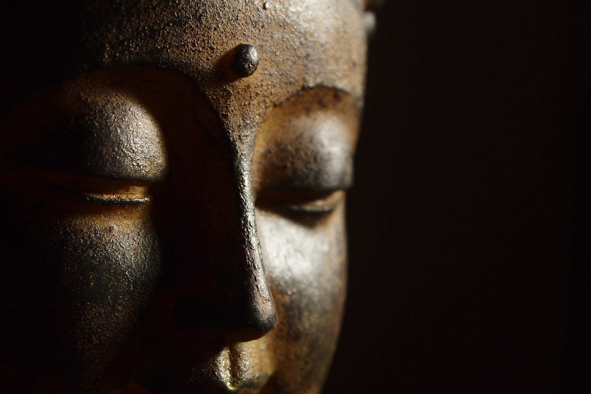 Boeddha was een meester in mindfulness.